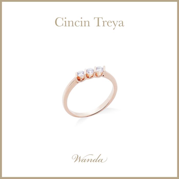 Gambar Cincin Berlian Wanda - Treya - Ring dari Wanda House Of Jewels Kota Administrasi Jakarta Pusat Tokopedia