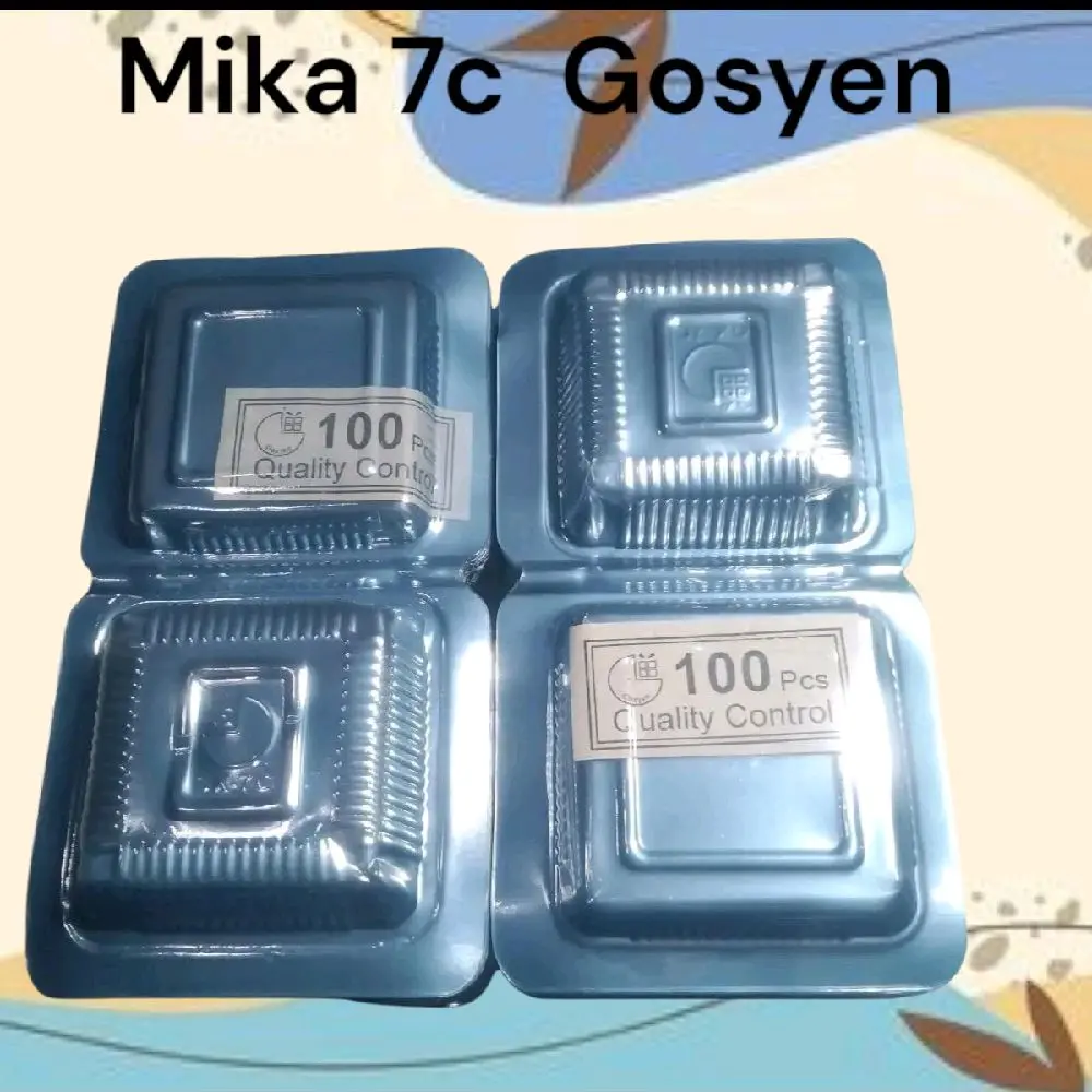 (ISI 100 PCS)MIKA GOSYEN 7C /MIKA KECIL/MIKA KUE/MIKA TERMUAH/MIKA ROTI/MIKA BOLU