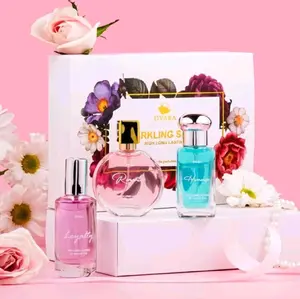 PARFUM DVARA SPARKLING SERIES SHIMER WANITA WANGI CEWEK VANILLA PARFUME BOX MEWAH ELEGAN ISI 3 30ML Perfume Kosmetik