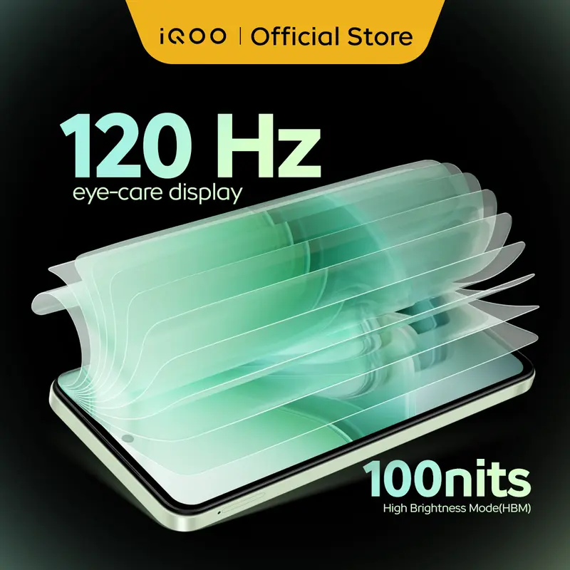 vivo iQOO Z9x (12/256) Snapdragon 6 Gen 1 4nm (ANTUTU 570,456+), 6000 mAH, 1000 nits 120hz eye-care display, Dual Stereo Speaker] 5