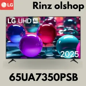 LG 65UA7350PSB 65 Inch UHD AI 4K Smart TV 2025 dengan HDR10 Pro & Prosesor AI α5 4K Gen6 untuk Pengalaman Menonton Imersif dan Detail Mengesankan