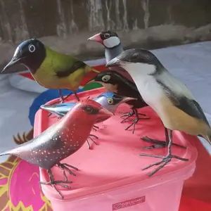 MAINAN BURUNG OCEHAN PATUNG MANUK KICAU JONTROT BURUNG OCEH MIRIP ASLI TAHAN PENYOK kicau mania