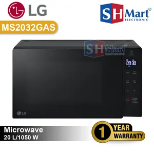 Lg Microwave Oven Solo Kapasitas 20 Liter MS2032GAS NeoChef Slim Design Garansi Resmi