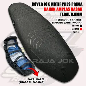 Sarung Cover Jok Motor Tinggal Pasang MODEL EMBOS PRIMA Bahan AMPLAS PASIR Pelindung Jok (ANTI CAKAR KUCING) Bahan Super Tebal Motor BEAT, VARIO, STYLO, SCOOPY, GENIO, NMAX, PCX, ADV, AEROX, LEXI, XEON, MIO, SUPRA X125, JUPITER, MX KING