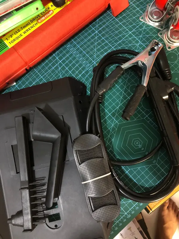 [400 RIBUAN] ELLKA DIGITAL WELDING MACHINE 120A 450W MESIN LAS LISTRIK DIGITAL SET LENGKAP 6