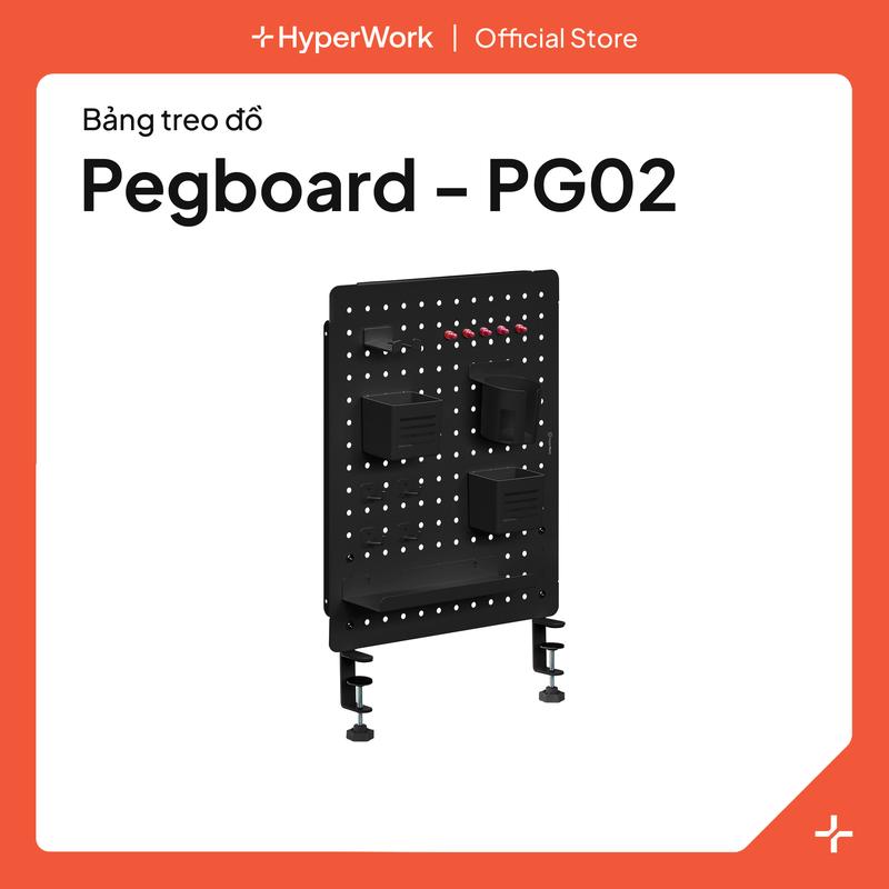 Bảng treo đồ Pegboard HyperWork Aster | PG02