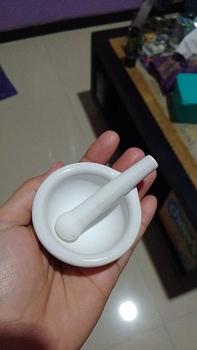 Product Review of ONEMED - Mortar Pestle Lumpang Alat Penumbuk Diameter 6cm | MORTAR Kitchenware from N**7 0