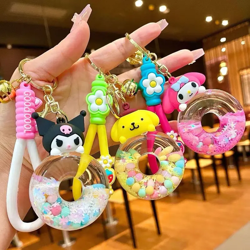 【Ready】Gantungan Kunci Keychain Premium Acrylic Sanrio Kuromi Melody Cinnamoroll 0