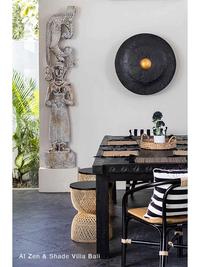 Gambar Sumbi Side Table Teakwood Rattan Natural Meja Samping Kayu Jati Rotan dari NAGAREY Kota Administrasi Jakarta Barat 2 Tokopedia