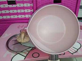 Product Review of [SPECIAL LIVE] Panci MPASI Gemoy Panci Aladin 20/16 Cm Anti Lengket Tutup Kaca Cookware Beige Susu MPASI Rebus Alat Dapur Masak Gemoy Kitchenware from S** N**i 3