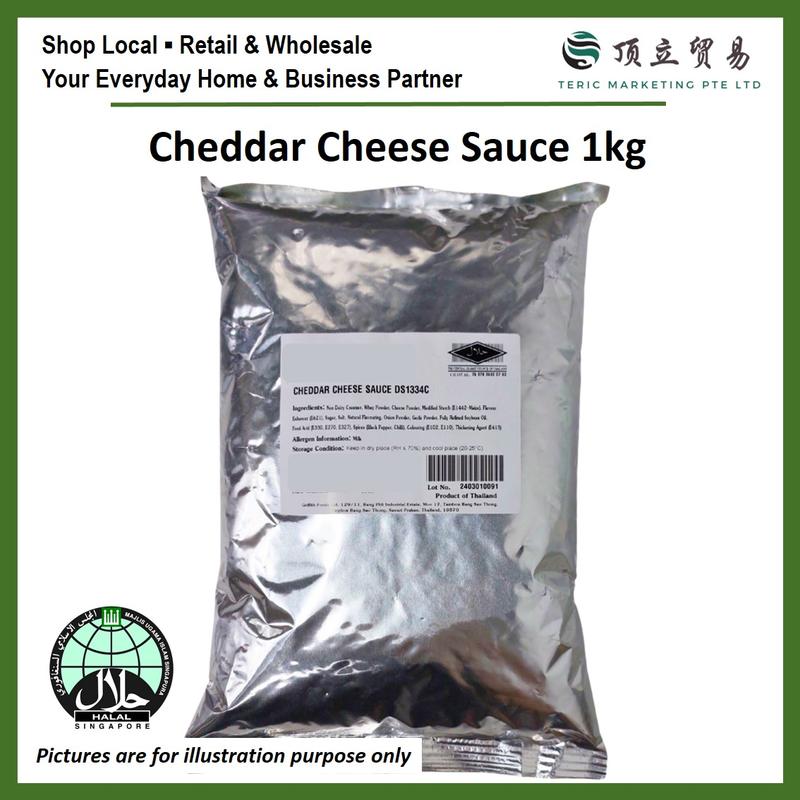 [SG Stock] Halal Cheddar Cheese Sauce Mix 1kg | Mac & Cheese | Macaroni and Cheese 0
