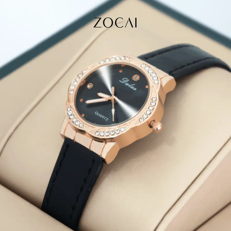 OS6-J27 Jam Tangan Wanita Cewe Simpel Dan Elegan Mewah Kekinian Keren Murah Kulit Tahan Air Bergaransi 1 Tahun High Quality Qualitas Tinggi COD Free Box Watches 0