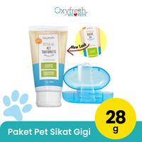 Gambar Oxyfresh Pet Gel 28g Paket Sikat Gigi - Gel Antiseptik Gigi Mulut Hewan dari Oxyfresh Pet Kota Tangerang Selatan 1 Tokopedia