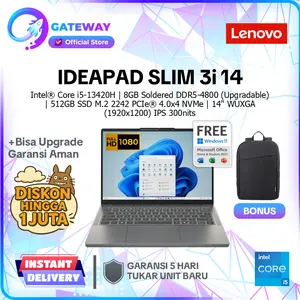 LENOVO IDEAPAD SLIM 3 14 I5 13420H 16GB 512GB W11+OHS 14" WUXGA IPS
