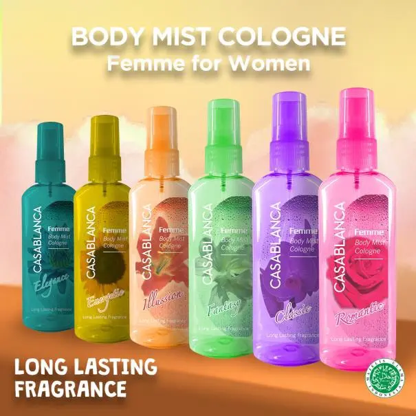 Casablanca HOMME Body Mist Cologne 100ml Perfume Tubuh Wangi ALL VARIAN 8
