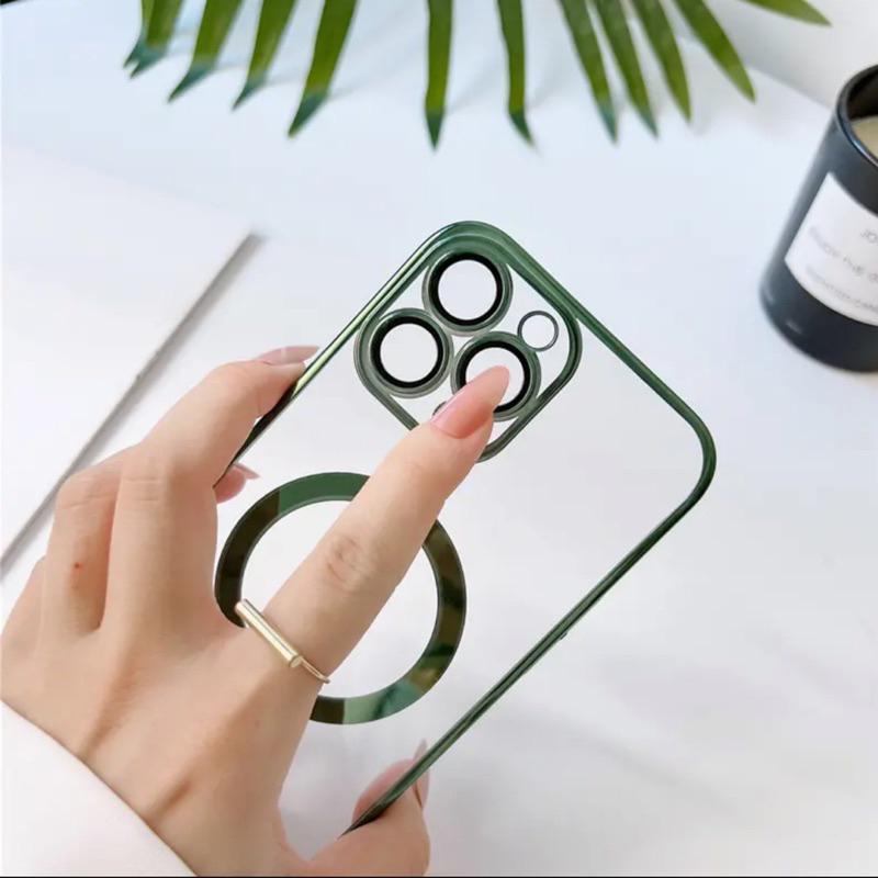 ULTRA PLATED MAGSAFE WITH LENSPRO ELECTRO METALIC Case iPhone 15 14 13 12 11 PRO MAX iPhone 14 PLUS 6