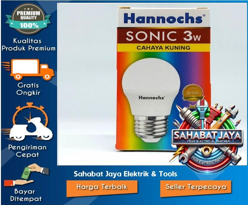 Lampu LED Hannochs SONIC 3/ 5/ 7/ 9/ Watt Capsule LED | Putih 6500K Cool DayLight / Kuning 3000K Warm White 1