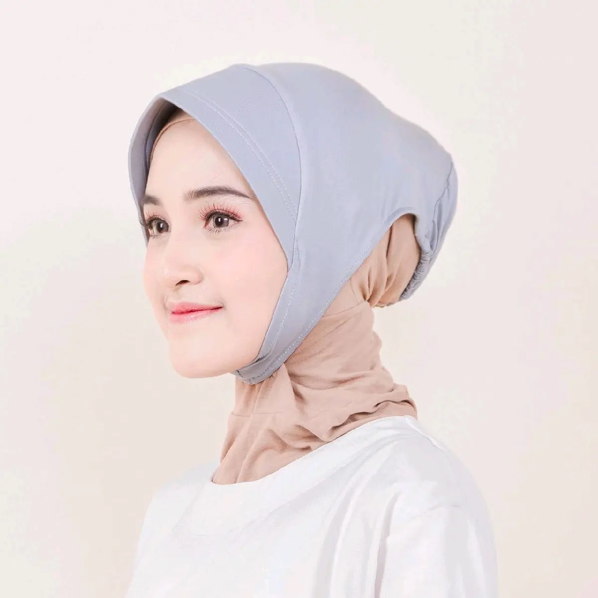PUSSAT Naura Inner Ciput Topi Jersey Premium Anti Tembem Ciput Pet Antem Ciput Marsha Inner Marsa Inner Pet Marsya Anti Letoy Dalaman Kerudung Pet Topi Antem Anti Badai