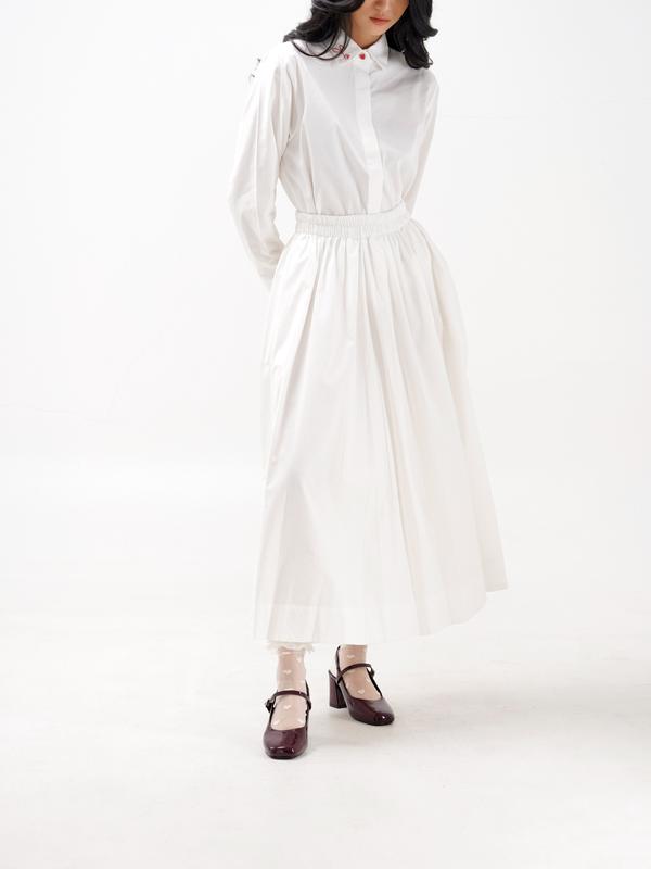 SWHeart - Seiza Skirt Rok Wanita Kekinian Panjang Midi 2
