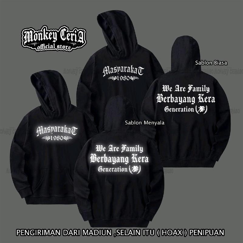 JAKET IKSPI KERA SAKTI / WE ARE FAMILY / REFLEKTIF MENYALA / MC 92 0