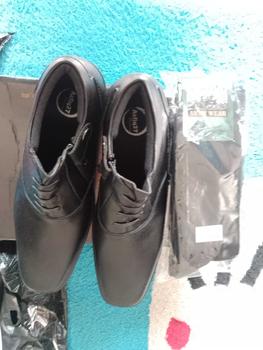 Product Review of Sepatu Pdh Terbaru Model Tali Mati Pengencang Resleting YKK Original Azfiq27 #7 Dop from S**5 0