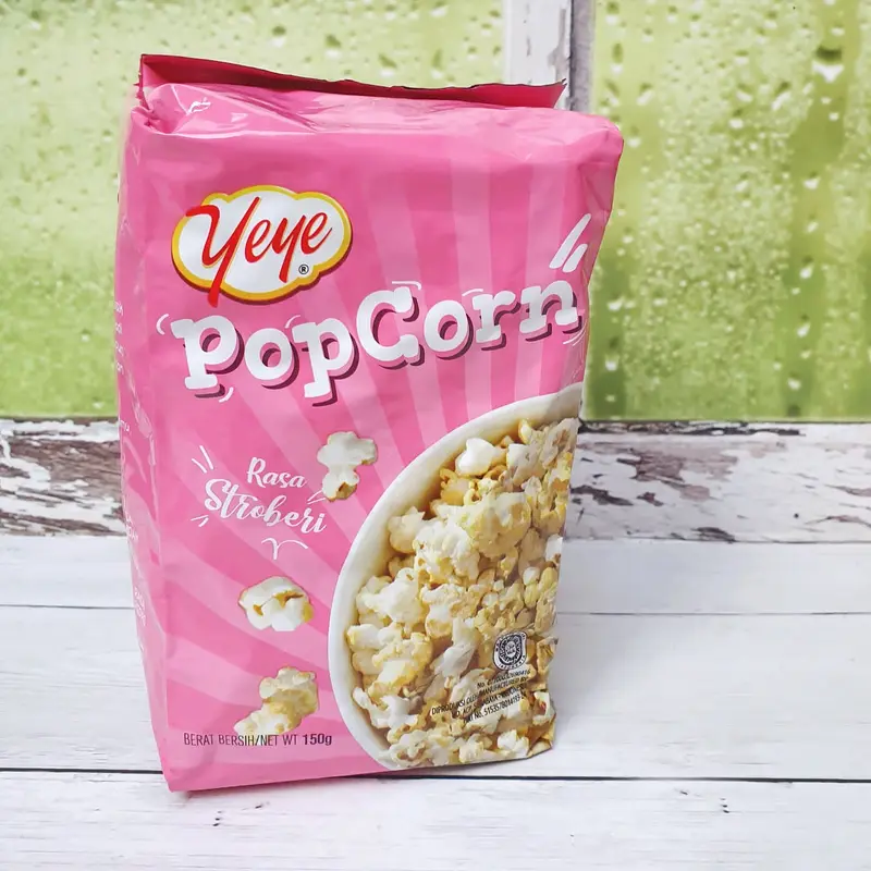 Yeye Popcorn Camilan Snack Jagung Rasa Manis Asin Enak Murah Makanan Ringan 5