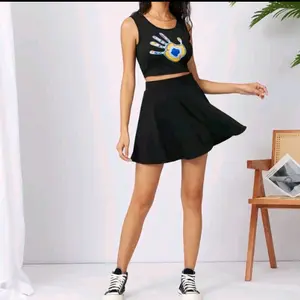 Rok pendek korea rok senam wanita terbaru rok mini cuci kering skin pink