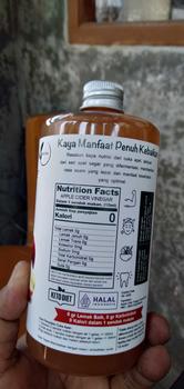 Product Review of NUTRIFARM CUKA APEL 500ML WITH MOTHER CUKA APEL 500 ML organik from c**y g**y o**l 3
