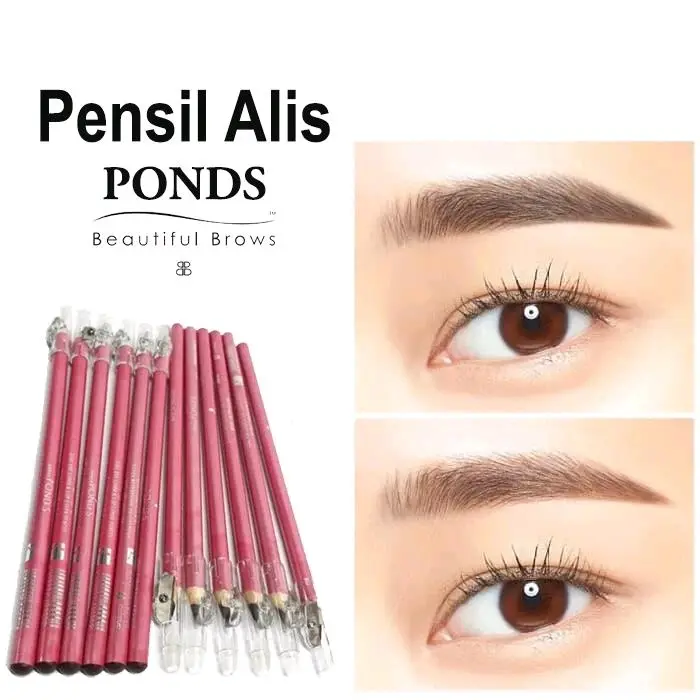 PENSIL ALIS/COKLAT/ Pencil/ Eyebrow/ Brow Waterproof Brown