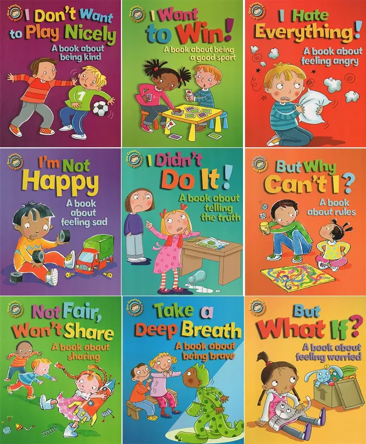 [SG STOCK] Our Emotions and Behaviour by Sue Graves - Illustrated Books for Young Children