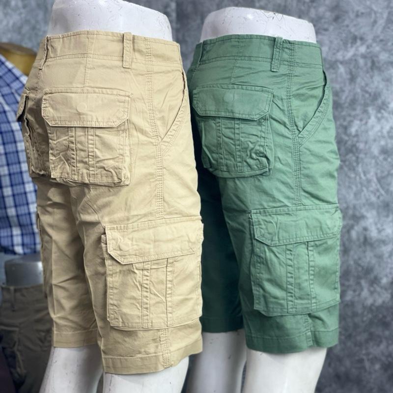 Combo 2 Quần Short Kaki Nam Túi Hộp