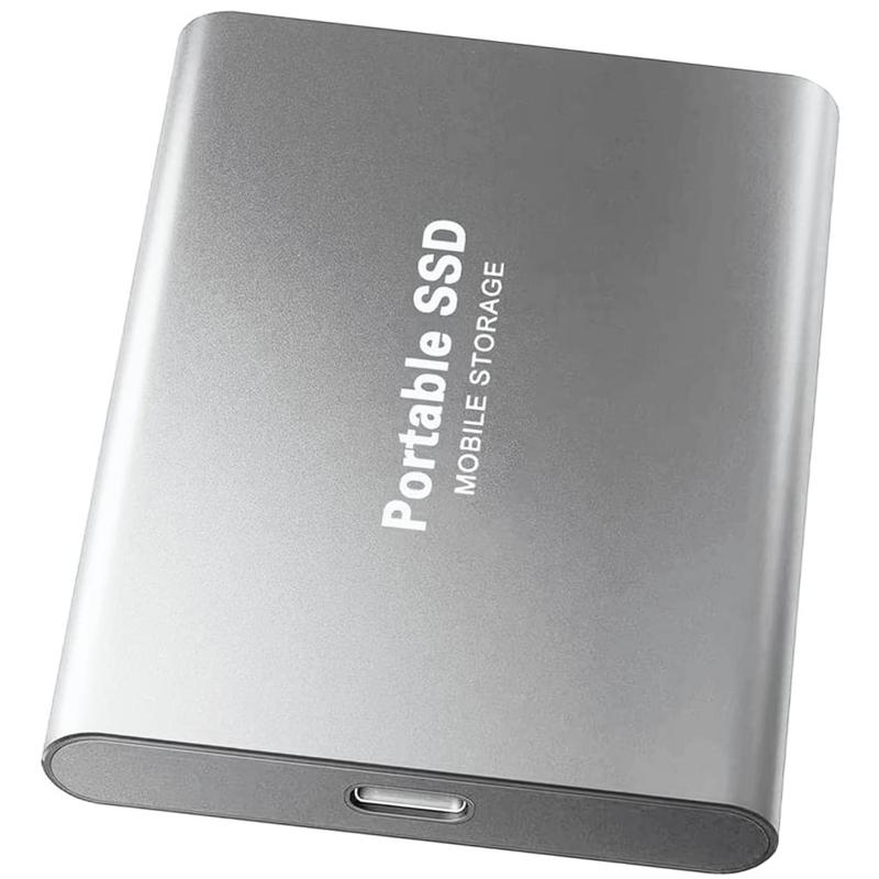 Product Introduction of 4TB External Hard Drive Portable SSD Type-C/USB 3.1 External Solid State Drive Hard Disk External Compatible with Desktop/Laptop/Mac/Windows/Linux/Android 4