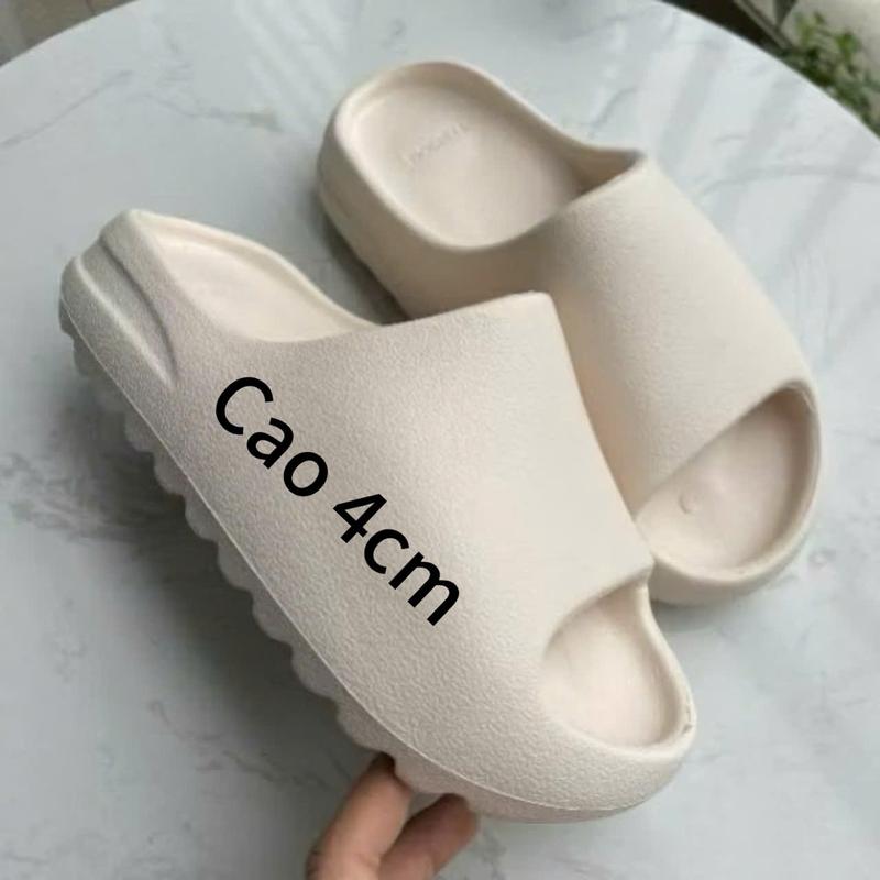 ( Tăng 1 size ) MB10.Dep Bánh Mì Vân Nhán Nam Nữ, Dép Quai Ngang Đế Răng Cưa Cao 4cm, Dép Slipper Đế Bằng Chống Trượt giay dep sục cross DéP dép tông dép đế rắng cưa