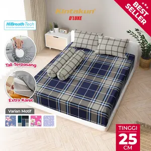 [Best Seller Live] - Kintakun DLUXE Sprei Set Fitted Tinggi 25cm Multivarian