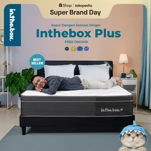 Kasur Dingin Spring Bed IN THE BOX PLUS - FREE Bantal