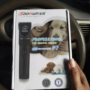 PAKET KOMPLIT BaoRun P6/P7/K5 Alat Mesin Cukur Bulu Hewan Kambing Domba Garut Elektrik Tanpa Kabel