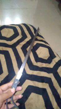 Product Review of Gergaji Mini Portable Saw Gergaji Genggam Tangan Pemotong Kayu Tajam from d**. 3