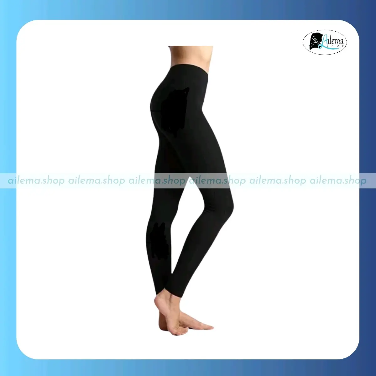 Legging Panjang Wanita / Legging Wanita Polos / Legging bahan Spandek / Dalaman Wanita Panjang Celana Nyaman Tebal Stretch Standar Hitam Melar Dewasa