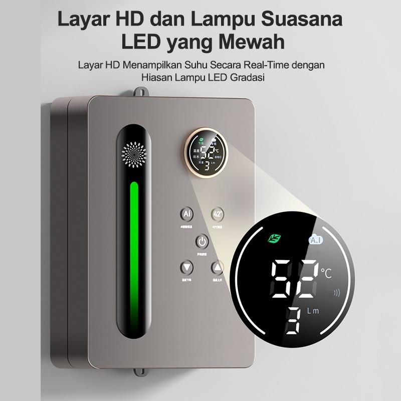 Pemanas Air Instan Listrik - Dipasang di Dinding, Suhu Konstan, Cocok untuk Kamar Mandi & Dapur Pemanas Air Instan Listrik - Dipasang di Dinding, Suhu Konstan, Cocok untuk Kamar Mandi & Dapur