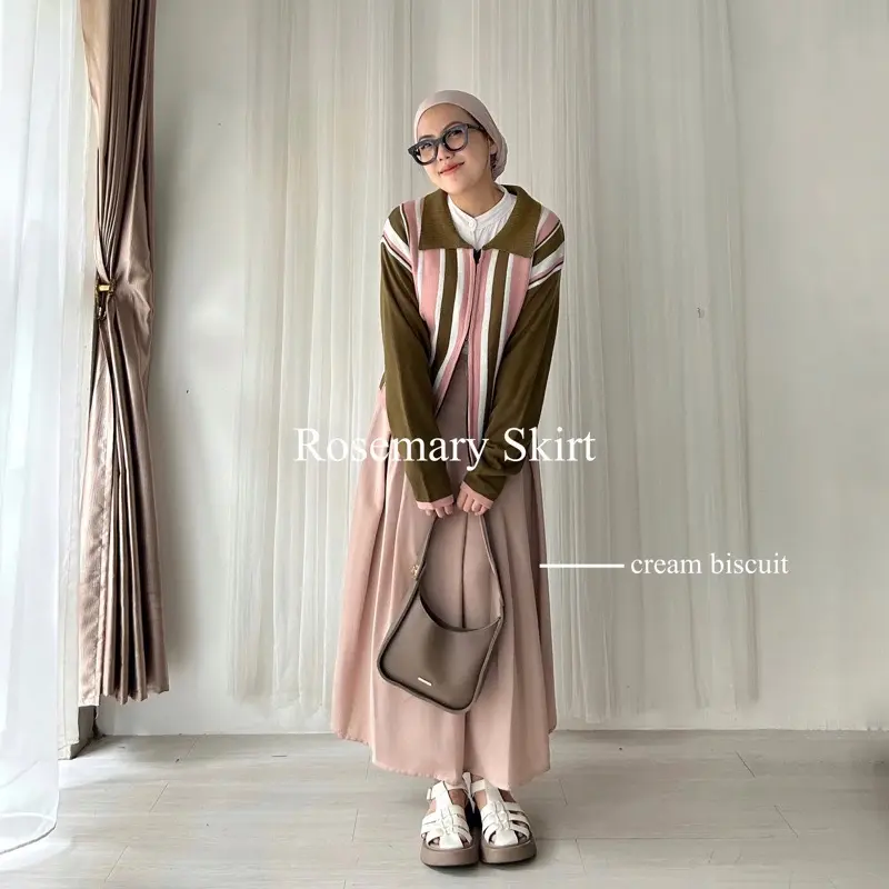 ￼Rosemary Highwaist Skirt (new colour)