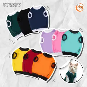 PORORO Baju kucing Pororo Basic Lucu Murah Kaos Catun Combed 30's
