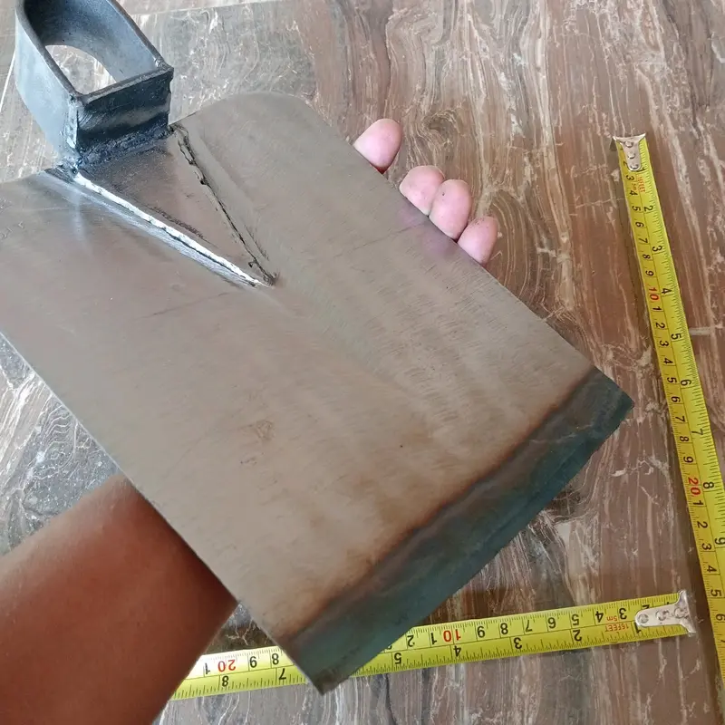 cangkul tanah baja stainless tebal 3mili anti lengket 4