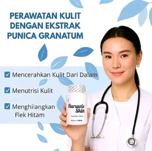 RURUVIE SKIN WHITENING BPOM ISI 30 KAPSUL