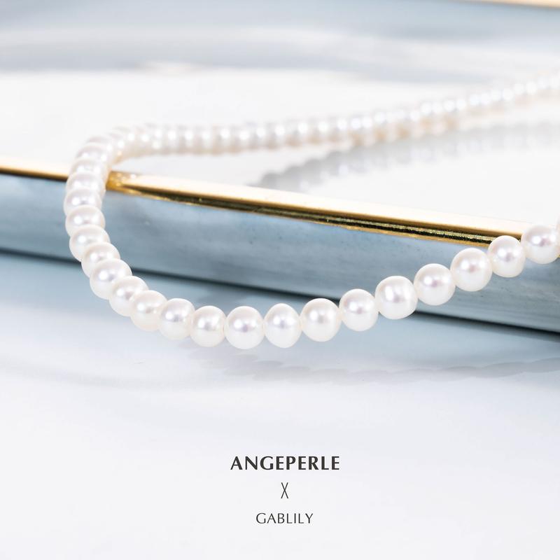 Product Introduction of Freshwater Millet Pearl Adjustable Necklace 3-4mm S925 0