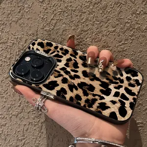 Berlaku untuk iPhone Tatu Leopard Kasus ponsel 11 12 13 14 15 16 Kasus ponsel iPhone 11 PRO MAX 12 PRO MAX 13 PRO MAX 14 14PLUS 14PRO MAX 15 15PLUS 15PRO MAX 16PRO MAX Casing yang cantik X XSMAX XR 7 8PLUS Kasus ponsel a