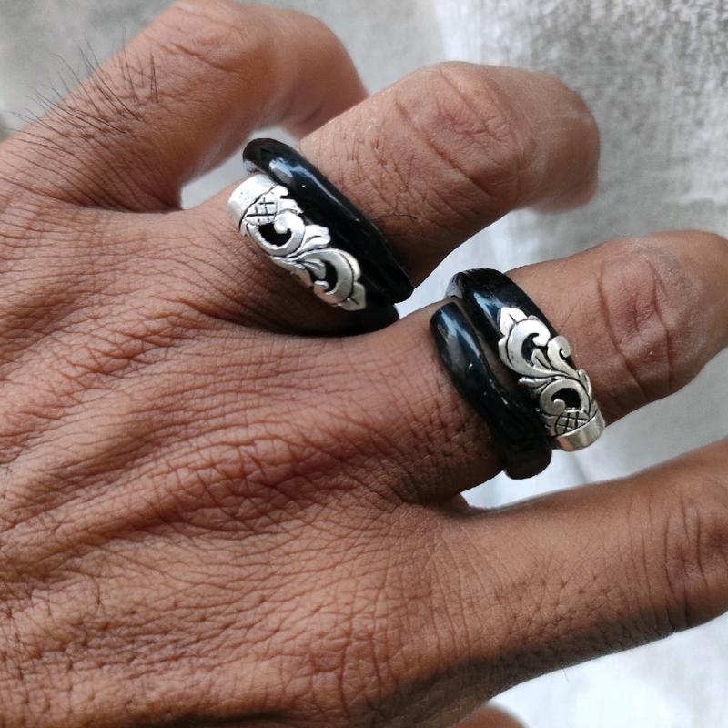 liontin akar Bahar putih dan bahar hitam 8