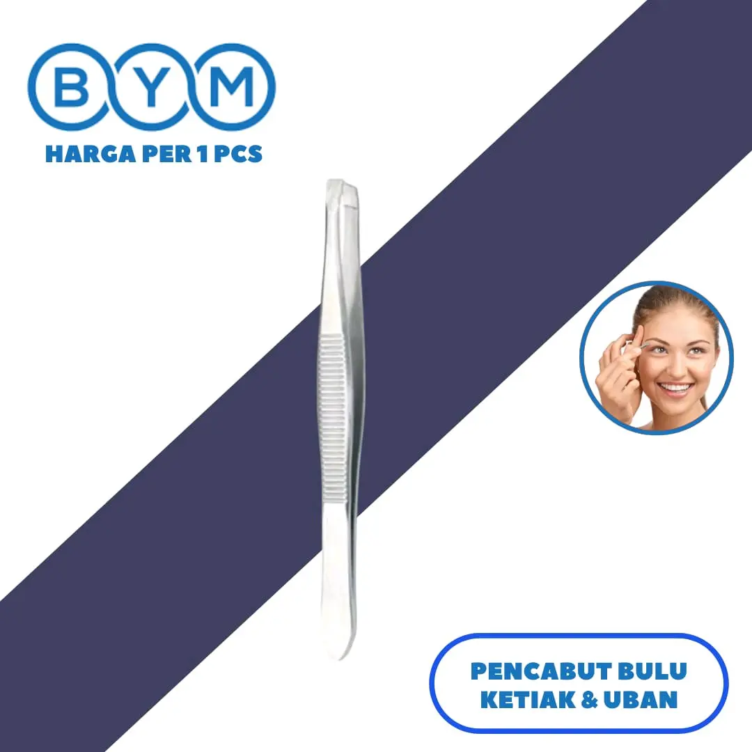 1PCS Pinset Uban Stainless Stell Pencabut Bulu Ketiak Pin Set Penjepit bulu Rambut A92 Steel