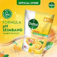 Gambar Dettol Sabun Mandi Cair Fresh Anti Bakteri 370gr (2 pcs) Refill - Body Wash Antibacterial dari Dettol Indonesia Store Kota Administrasi Jakarta Timur 4 Tokopedia