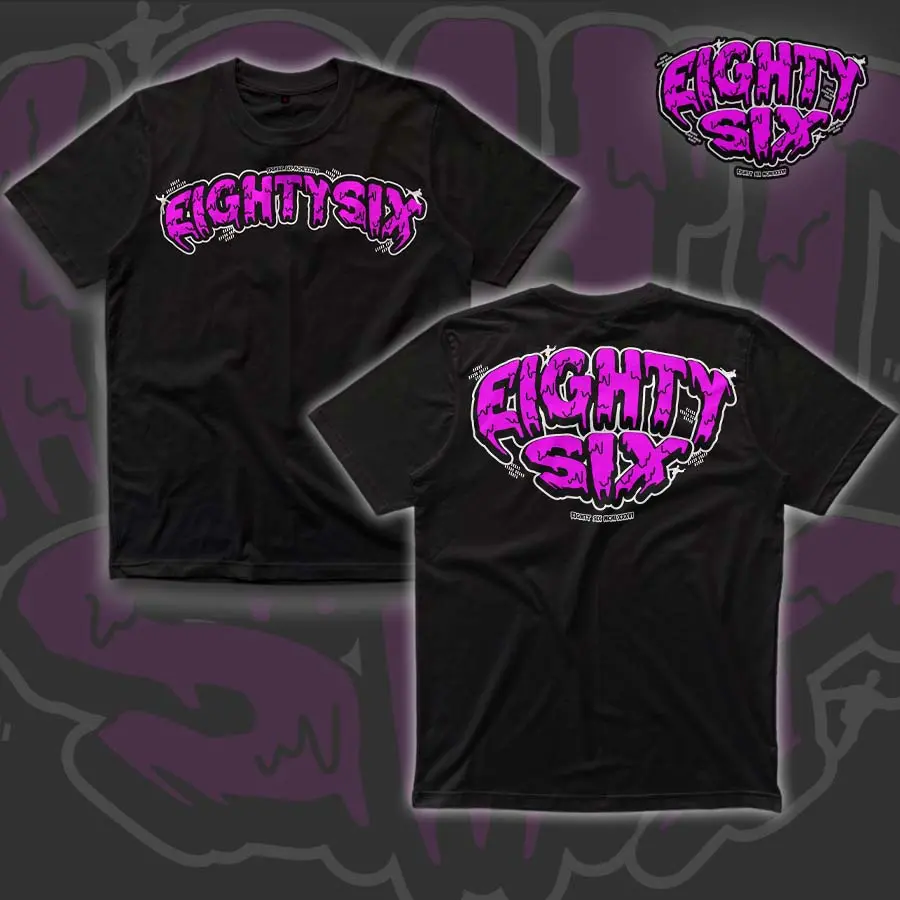 Eighty Six Pink Melt Simply Tshirt | Kaos Pagar Nusa | EightySix Merch