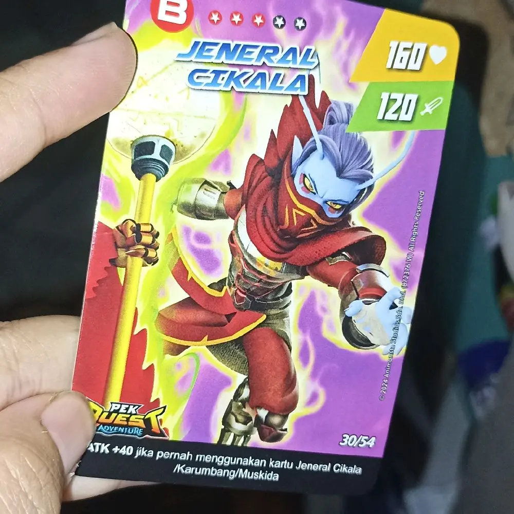 30/54 Jeneral Cikala Pek Quest